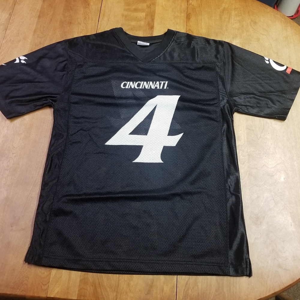 University of Cincinnati Black Football Jersey